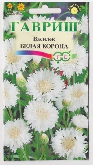 Василек Белая корона (Код: 13071)