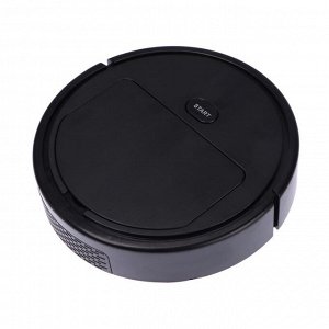 Робот-пылесос Luazon LVC-101, сухая уборка, 0.4 л, от USB, 5 Вт, 1200мА/ч, чёрный