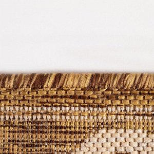 Люберецкие ковры Ковер Эко прямоугольный 80*150 см, 77010/23, ПП 100%, джут