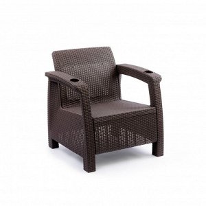Кресло "Ротанг", 73х70х79 см, цвет мокко