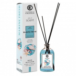 Аромадиффузор Kreasyon Reed Diffuser Marine Fresh Home Parfum 115 ml