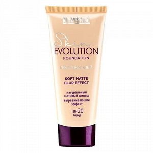 LUXVISAGE Крем тональный Skin EVOLUTION soft matte blur effect , 20 тон бежевый # § *