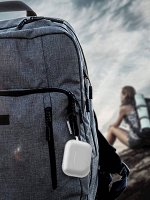 Akuma Силиконовый чехол для наушников Apple AirPods PRO с карабином