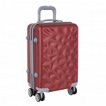 РА102 Maroon бордовый (20&quot;) пластик ABS чемодан малый