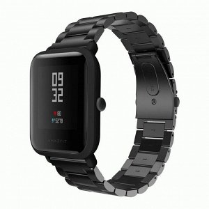 Металлический ремешок Sport Premium для Xiaomi Amazfit Bip / Bip Light 20-22 mm Samsung, HUAWEI