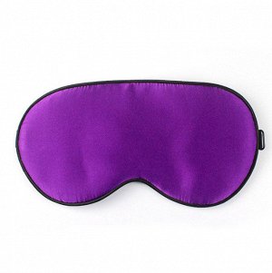 Маска фиолетовая шёлковая для сна и игр "Play&Sleep"
