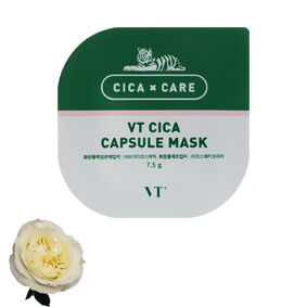 Успокаивающая глиняная маска с центеллой  VT Cosmetics Cica Capsule Mask, 7.5гр.*10 шт.