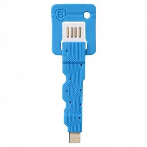 Кабель USB - Apple lightning Baseus Keys (blue)