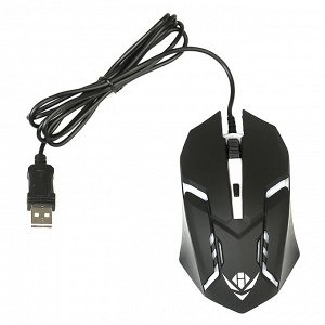 Мышь оптическая Nakatomi Gaming mouse MOG-03U (black) игровая