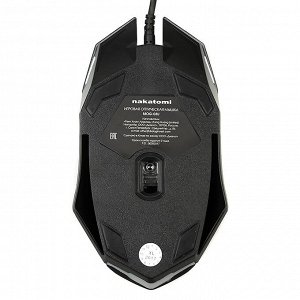 Мышь оптическая Nakatomi Gaming mouse MOG-03U (black) игровая