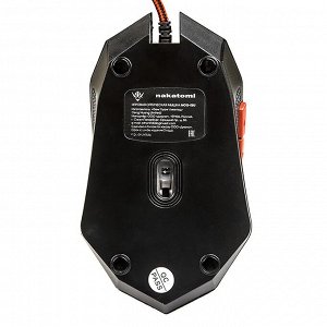 Мышь оптическая Nakatomi Gaming mouse MOG-08U (black) игровая
