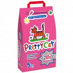 PrettyCat наполнитель комкующийся для кошачьих туалетов &quot;Euro Mix&quot; 5 кг (замена 620086)