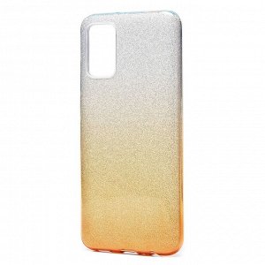 Чехол-накладка - SC097 Gradient для "Samsung SM-A025 Galaxy A02s" (gold/silver)