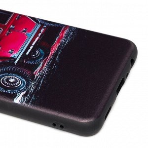 Чехол-накладка - SC185 для "Samsung SM-A225 Galaxy A22 4G" (013) (black/red)