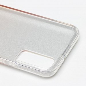 Чехол-накладка - SC097 Gradient для "Samsung SM-A025 Galaxy A02s" (gold/silver)