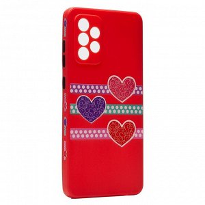 Чехол-накладка - SC246 для "Samsung SM-A725 Galaxy A72" (001) (red)