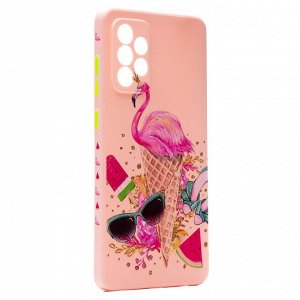 Чехол-накладка - SC246 для &quot;Samsung SM-A725 Galaxy A72&quot; (003) (pink)
