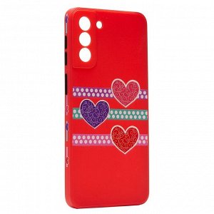 Чехол-накладка - SC246 для "Samsung SM-G996 Galaxy S21+" (001) (red)