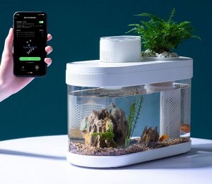 Умный аквариум Xiaomi Descriptive Geometry C180 Smart Fish Tank PRO Standart Set