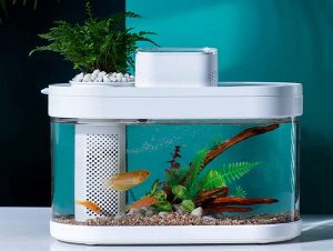 Умный аквариум Xiaomi Descriptive Geometry C180 Smart Fish Tank PRO Standart Set