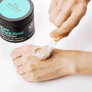 Разогревающая глиняная маска от черных точек Meditime Pore Black Head One Shot Pack, 50мл