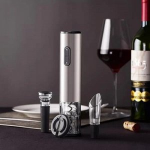 Подарочный набор с электрическим штопором Electric wine set 4 в 1