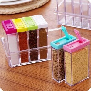 Набор контейнеров для специй Seasoning six piece set