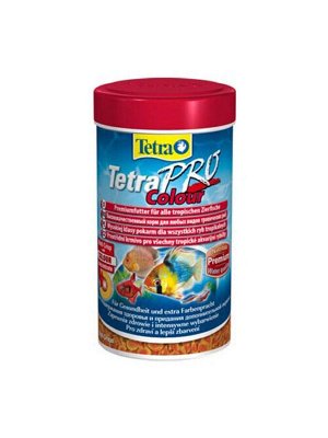 TetraPro Color Crisps корм-чипсы для улучшения окраса всех декоративных рыб 100 мл