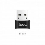 Переходник HOCO UA6, Type C - USB , черный