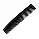 Расчёска для стрижек TNL, комбинированная (192 мм, черная)