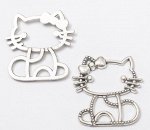 Подвеска металлическая-&quot;Hello Kitty&quot;