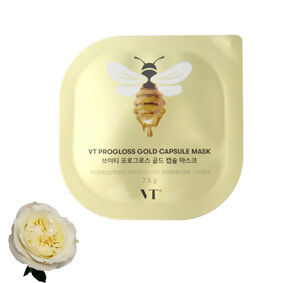 Питательная золотая  маска с мёдом VT Cosmetics Progloss Capsule Mask, 7.5гр*10шт