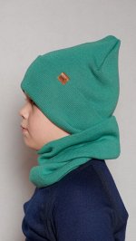 ДШ-2201 Комплект (шапка, снуд), нефрит