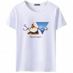 Футболка мужская, принт &quot;Summertime&quot;, цвет белый