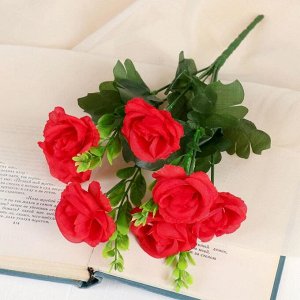 Букет "Розы двуцветные" 28 см, микс