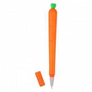 Ручка гелевая-прикол "Морковка"