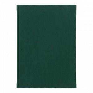 Ежедневник недатированный А4, 160 листов «Вивелла», обложка искусственная кожа, зелёный