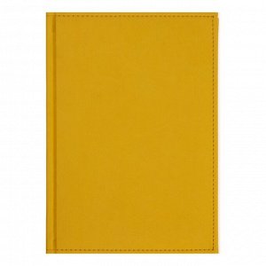 Ежедневник недатированный А5, 160 листов "Вивелла", обложка искусственная кожа, жёлтый