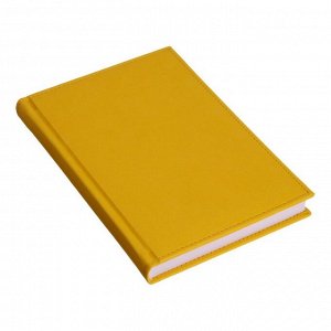 Ежедневник недатированный А5, 160 листов "Вивелла", обложка искусственная кожа, жёлтый