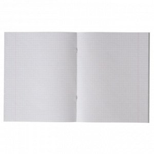 Тетрадь 48 листов в клетку "Фигуры", обложка мелованная бумага, блок №2, 6 видов, МИКС