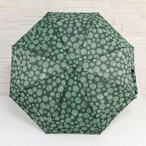 Зонт полуавтоматический «Одуванчики», 3 сложения, 8 спиц, R = 47 см, цвет МИКС