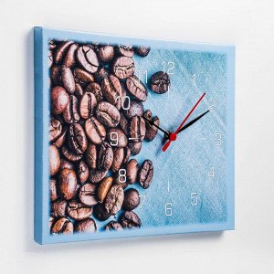 Часы настенные "Кофе", плавный ход, 30 х 40 см