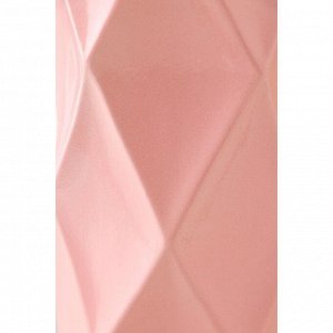 Ваза керамическая "Велес", настольная, розовая, 29 см