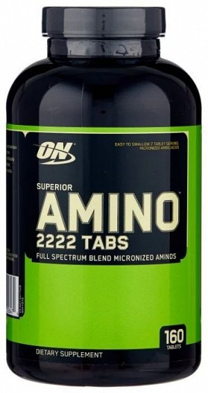 Аминокислоты ON Superior Amino 2222 1000мг - 160 таб