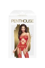 Костюм-сетка Hot nightfal PENTHOUSE, красный