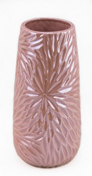 Ваза 795-390 розовый жемчуг 29*12*12см керамика