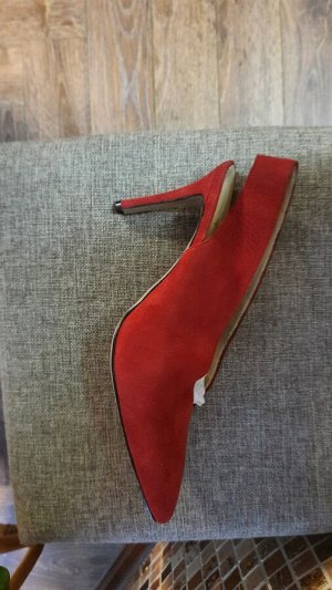 Бомбические красные туфли HES,(Турция)