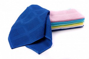 Полотенце вафельное, 260 гр/м2,  цвет: 706-ЯРКО-СИНИЙ