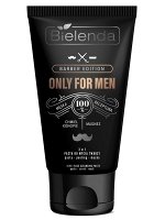 BIELENDA OFM - BARBER EDITION Очищающая паста для лица 3в1 Паста+Скраб+Маска 150 г (*12)