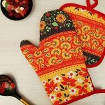 Набор рукавица + прихватка Bonita, Славянка